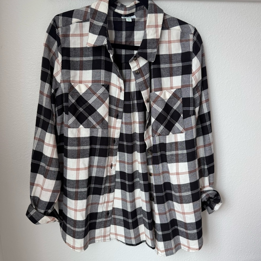 dip • Plaid Button-Up Shirt